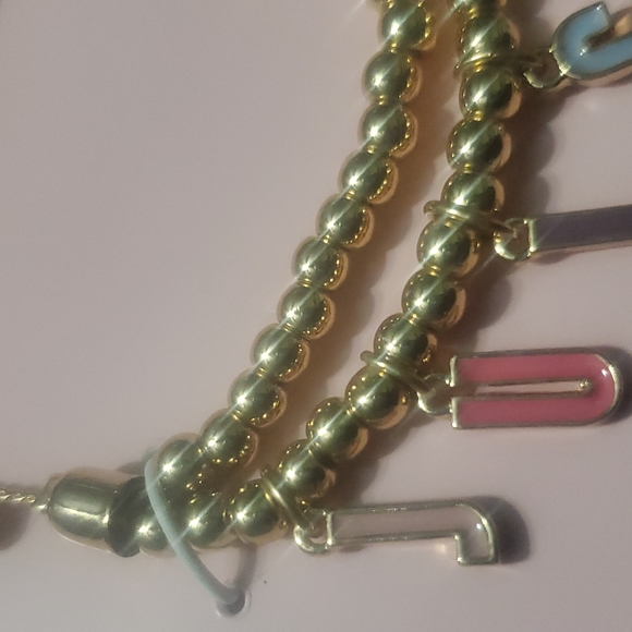 Juicy Couture Double Strand Adjustable Bracelet - Picture 4 of 5